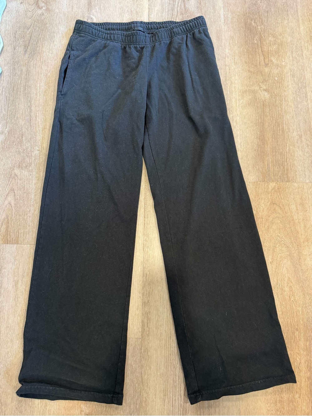 Brandy Melville John Galt Black Drawstring Waist Pants